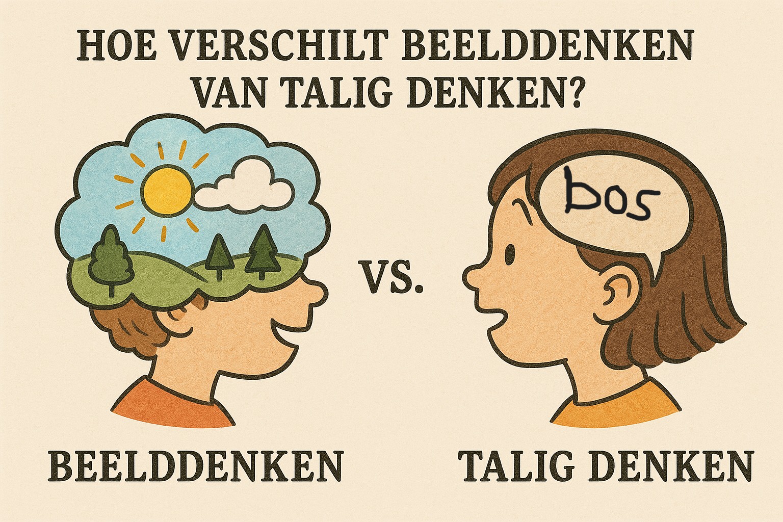 taal en beelddenen
